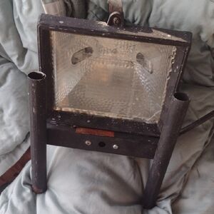 Black Industrial Work Floodlight